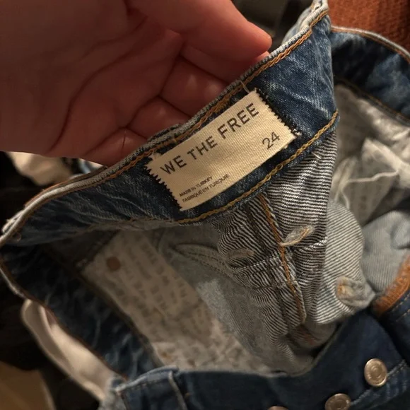 We The Free Denim Button-Up Jeans - Picture 3 of 12